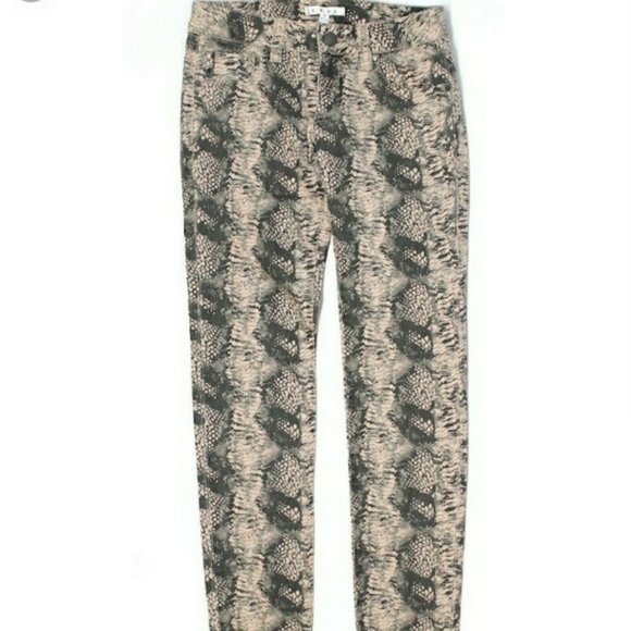 Cabi Diamondback skinny jeans snake print size 6 - Picture 2 of 12